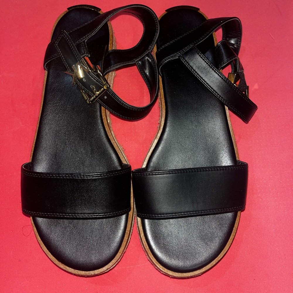 Michael Kors espadrille sandals - size 8.